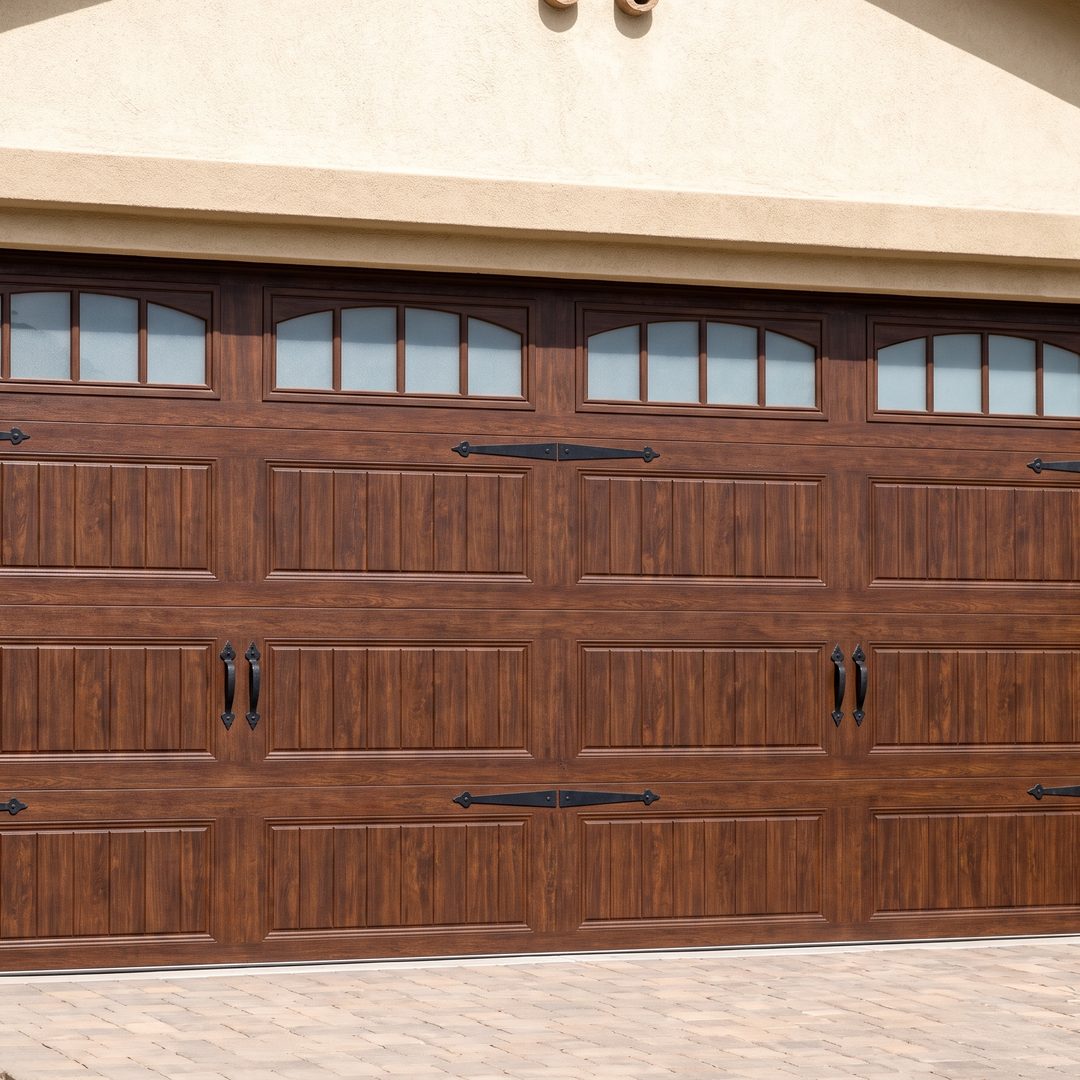 Carriage house garage door style